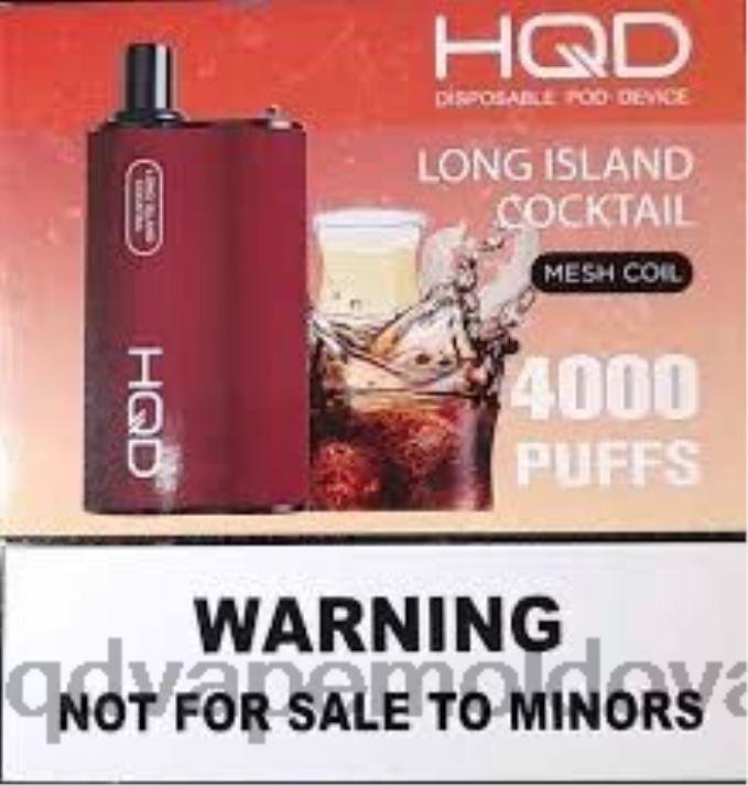 HQD BOX 4000 pufuri cocktail Long Island 4864Z114 HQD Vape Store