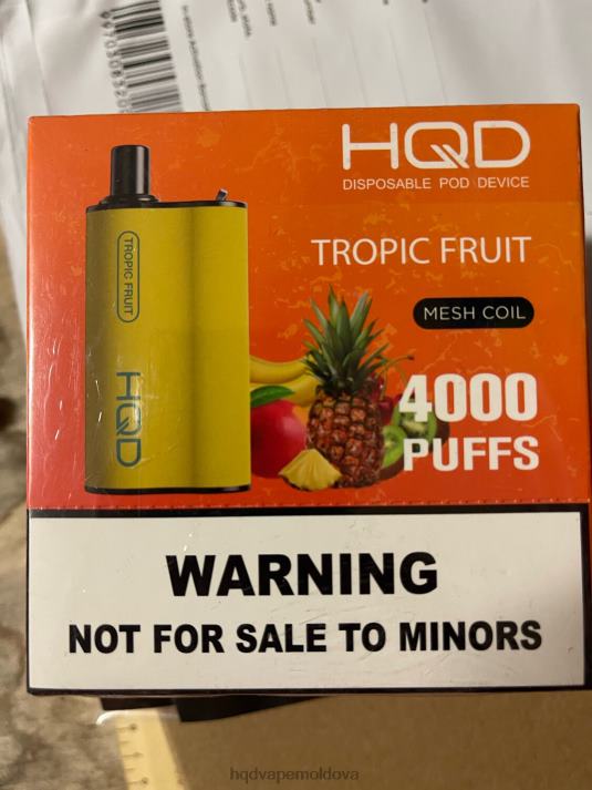 HQD BOX 4000 pufuri fructe tropicale 4864Z105 HQD Aroma