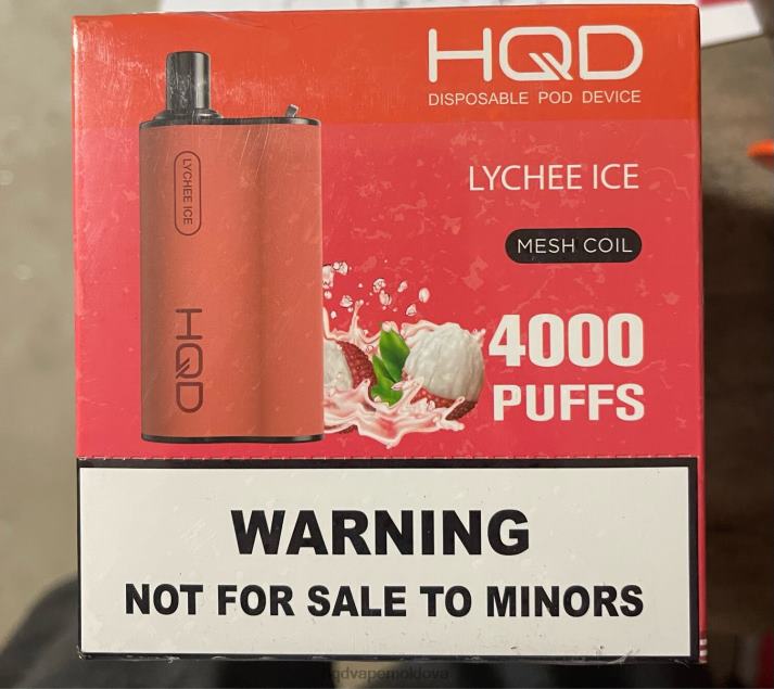 HQD BOX 4000 pufuri gheață de litchi 4864Z110 HQD Disposable Vape