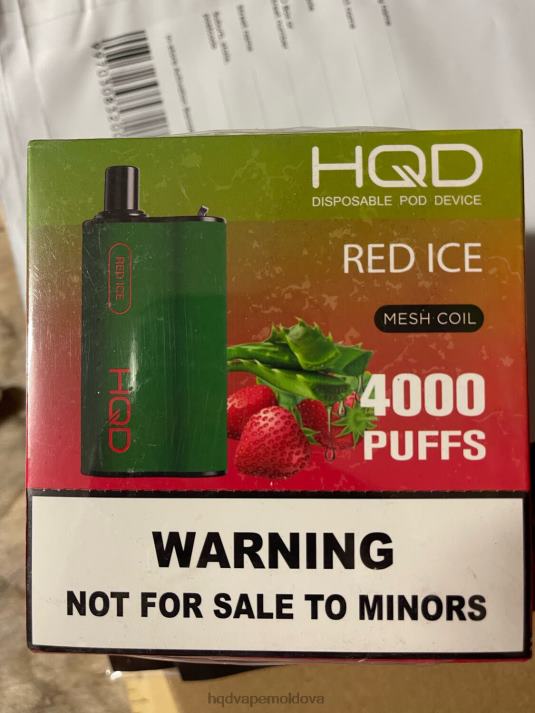 HQD BOX 4000 pufuri gheata rosie 4864Z106 HQD Sale