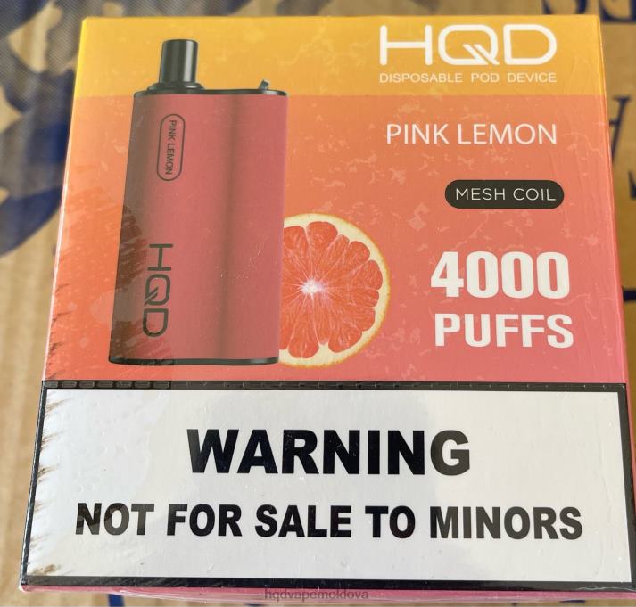 HQD BOX 4000 pufuri lamaie roz 4864Z75 HQD Aroma