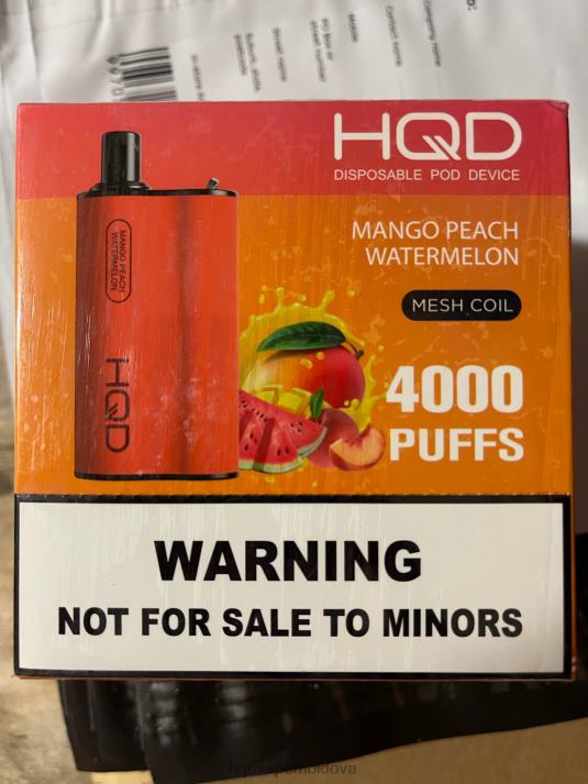 HQD BOX 4000 pufuri mango piersici pepene verde 4864Z107 Best HQD Flavors