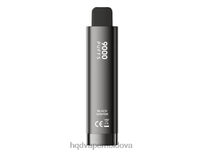 HQD CUVIE 9000 PUFFS de unică folosință iarna neagra 4864Z271 HQD Vape Moldova