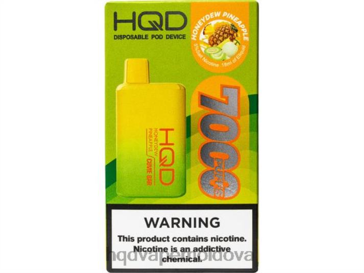 HQD CUVIE BAR de unică folosință ananas cu miere 4864Z176 HQD Sale