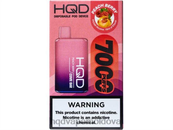 HQD CUVIE BAR de unică folosință boabe de piersici 4864Z228 HQD Vapes