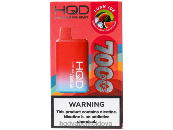HQD CUVIE BAR de unică folosință gheață luxuriantă 4864Z209 HQD Vape Factory