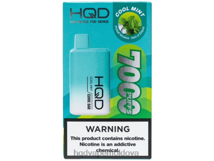HQD CUVIE BAR de unică folosință menta rece 4864Z159 HQD Vape Factory