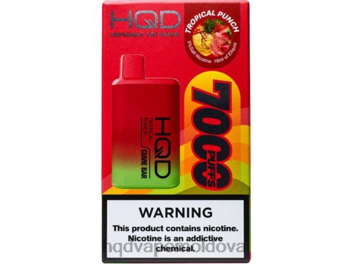 HQD CUVIE BAR de unică folosință pumn tropical 4864Z267 Best HQD Flavors