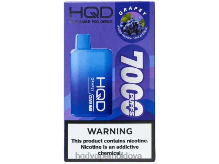 HQD CUVIE BAR de unică folosință struguri 4864Z169 HQD Vape Factory