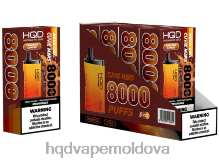 HQD CUVIE MARS de unică folosință cafea cu tutun 4864Z264 HQD Vape Store