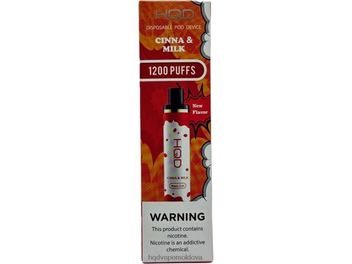HQD CUVIE PLUS de unică folosință cinna și lapte 4864Z154 HQD Vape Store