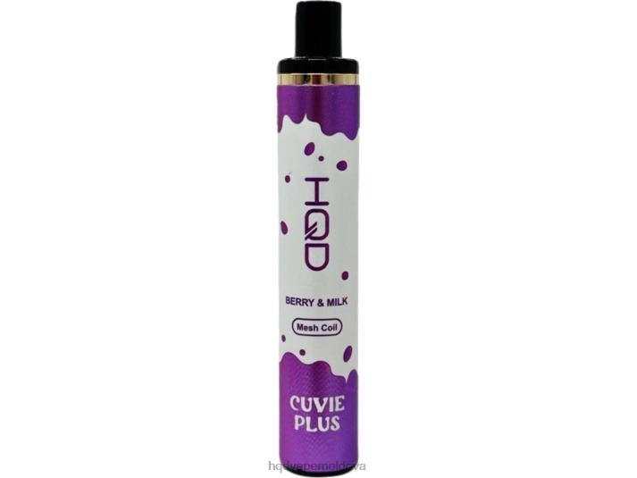 HQD CUVIE PLUS de unică folosință fructe de pădure și lapte 4864Z130 HQD Disposable Vape