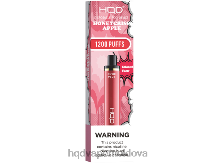 HQD CUVIE PLUS de unică folosință măr cros cu miere 4864Z175 HQD Aroma