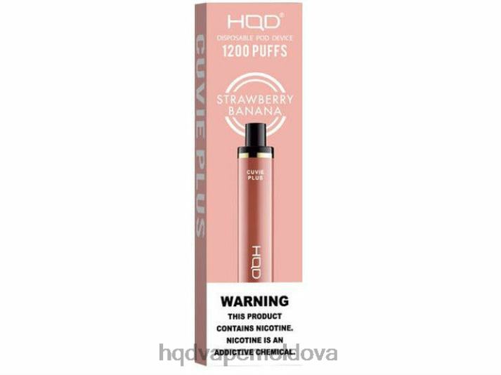 HQD CUVIE PLUS vapa de unică folosință banană căpșuni 4864Z256 HQD Sale
