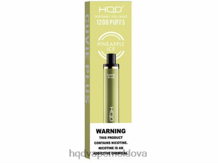 HQD CUVIE PLUS vapa de unică folosință gheata de ananas 4864Z234 HQD Vape Store