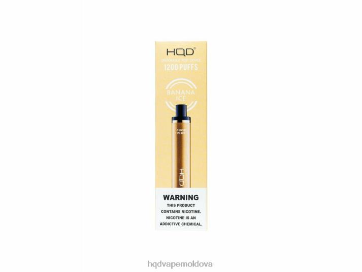 HQD CUVIE PLUS vapa de unică folosință gheata de banane 4864Z128 HQD Vapes