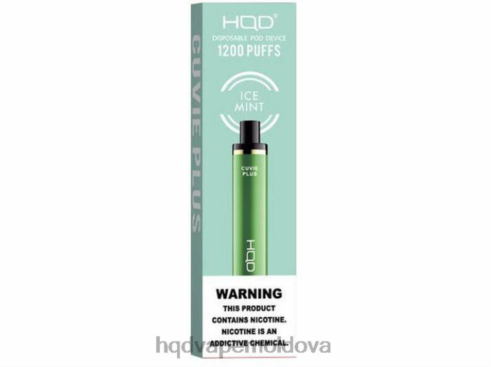 HQD CUVIE PLUS vapa de unică folosință menta cu gheata 4864Z202 HQD Vape Chișinău