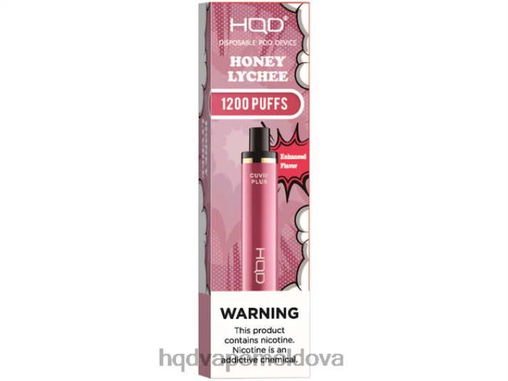 HQD CUVIE PLUS vapa de unică folosință miere de lichi 4864Z174 HQD Vape Store