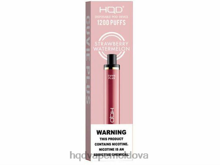 HQD CUVIE PLUS vapa de unică folosință pepene verde căpșuni 4864Z262 HQD Vape Chișinău