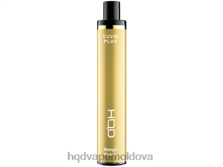 HQD CUVIE PLUS vapa de unică folosință piersic mango 4864Z217 Best HQD Flavors