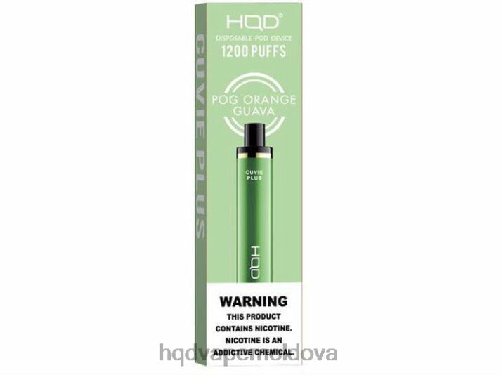 HQD CUVIE PLUS vapa de unică folosință pog portocaliu guava 4864Z238 HQD Vapes