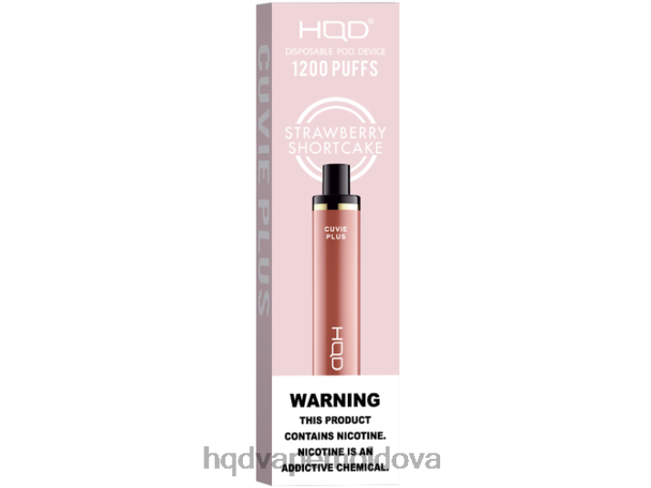 HQD CUVIE PLUS vapa de unică folosință prajitura cu capsuni 4864Z259 HQD Vape Factory