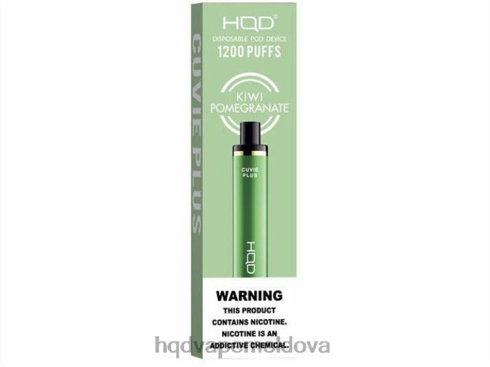 HQD CUVIE PLUS vapa de unică folosință rodie kiwi 4864Z205 HQD Aroma