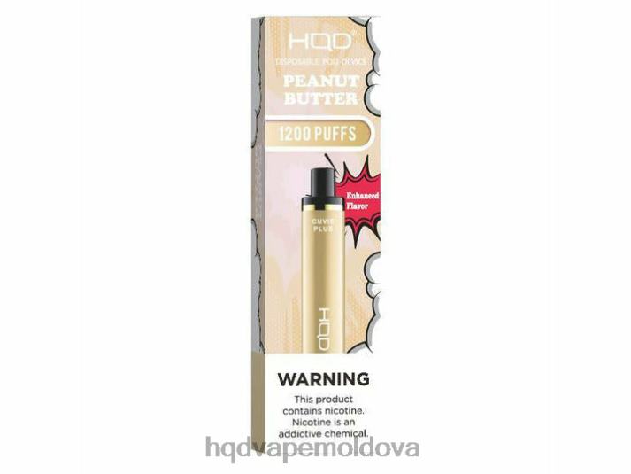 HQD CUVIE PLUS vapa de unică folosință unt de arahide 4864Z231 HQD Vape Moldova