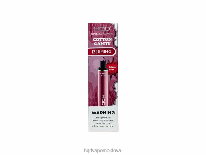 HQD CUVIE PLUS vapa de unică folosință vată de zahăr 4864Z160 HQD Disposable Vape