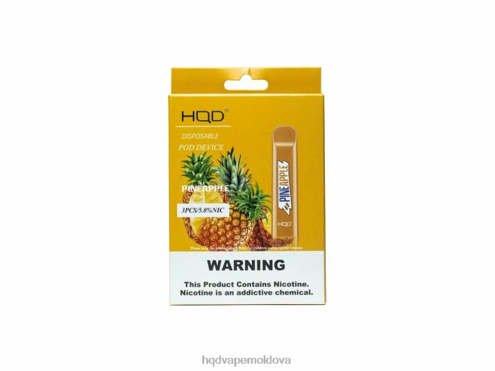 HQD CUVIE de unică folosință ananas 4864Z182 HQD Vape Chișinău