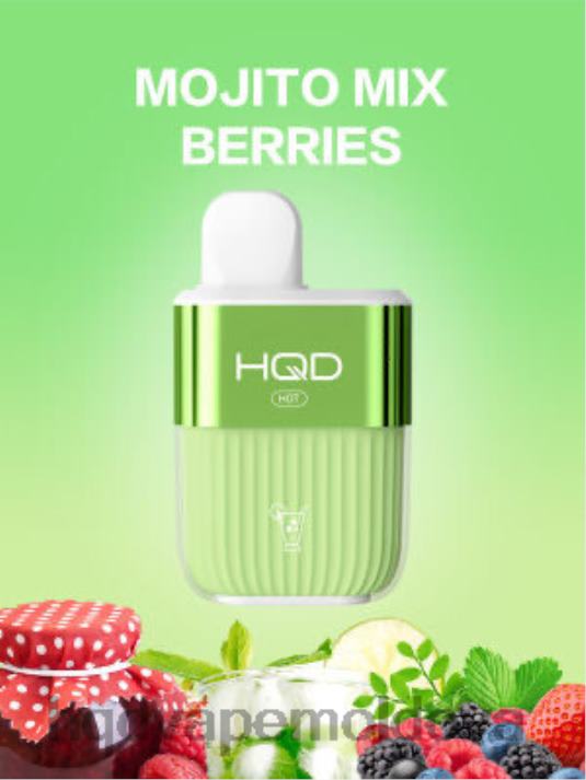 HQD HOT 5000 pufuri amestec de mojito cu fructe de padure 4864Z61 HQD Vape Moldova