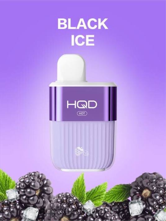 HQD HOT 5000 pufuri gheață neagră 4864Z62 HQD Vape Chișinău