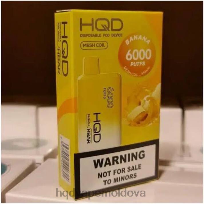 HQD HBAR 6000 pufuri banană 4864Z47 Best HQD Flavors