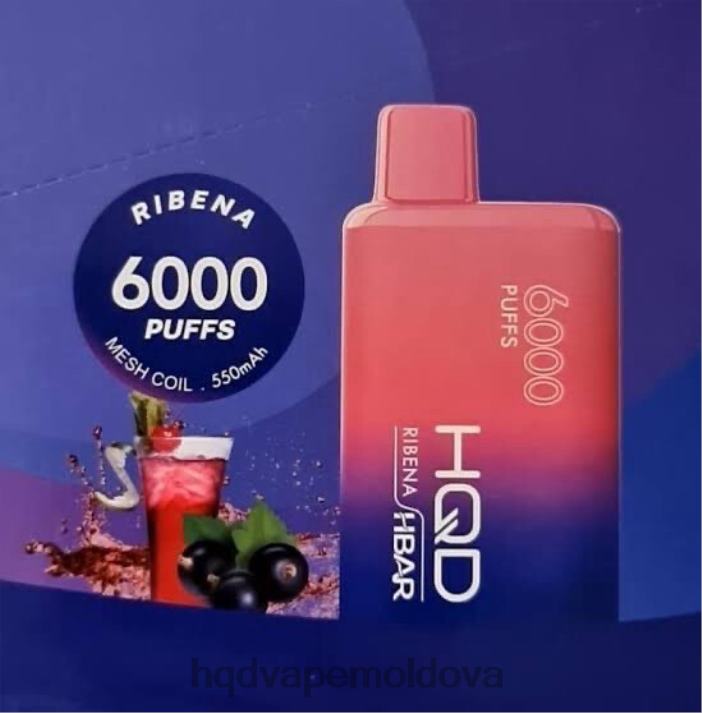 HQD HBAR 6000 pufuri ribena 4864Z53 HQD MD