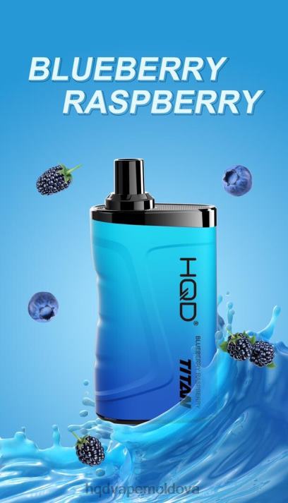 HQD TITAN 7000 pufuri afine zmeura 4864Z10 HQD Disposable Vape