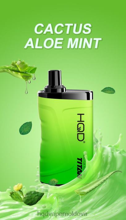 HQD TITAN 7000 pufuri cactus aloe menta 4864Z2 HQD Vape Chișinău