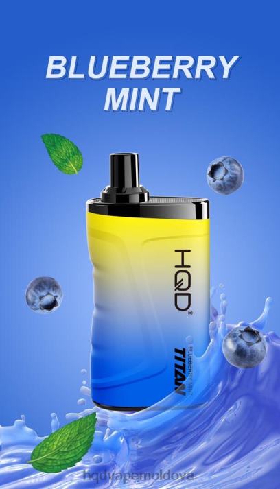 HQD TITAN 7000 pufuri mentă de afine 4864Z6 HQD Sale