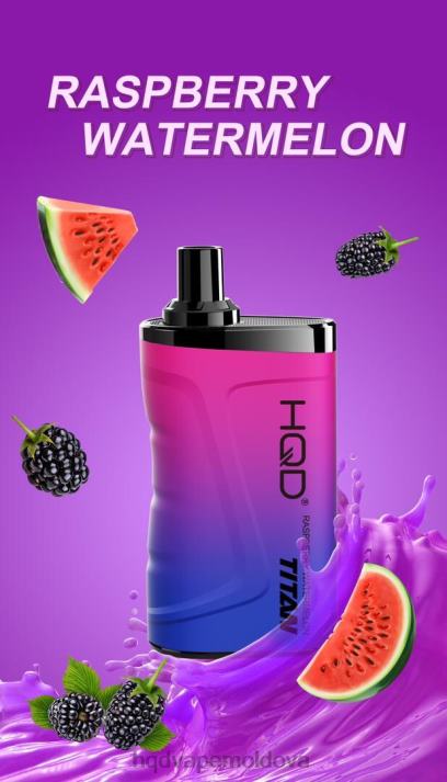 HQD TITAN 7000 pufuri pepene verde zmeura 4864Z19 HQD Vape Factory